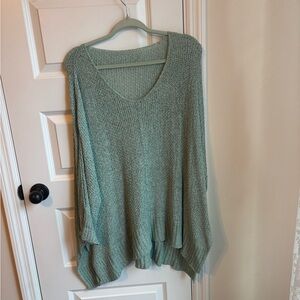 Women's Blue Spring Sweater